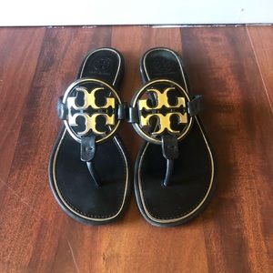 TORY BURCH MILLER SANDALS- Size 7.5